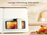 VEWIOR Air Fryer, 5.3Qt Airfryer with Viewing Window, 7 Custom Presets Large Air Fryer Oven with 26334748