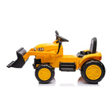 ZNTS 12V Kids Ride on Tractor Electric Excavator Battery Powered Motorized Car for Kids Ages 3-6, with W1811P154760