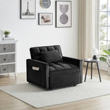 Sofa bed chair 3 in 1 convertible, recliner, single recliner, suitable for small Spaces with W2564P168259