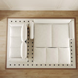 70.9" Pull Out Sofa Bed, 3-Seat Convertible Sleeper Sofa with 2-in-1 Pillow and Blanket W1885P263555
