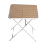 Summer - Modern folding square table- indoor and outdoor multi-functional table- polypropylene W3450P323340