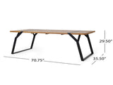 ZORA DINING TABLE 72265.00BLK