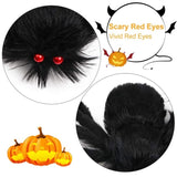 Halloween Decorations Spider Outdoor 49inch Halloween Spider with 126 inch Tarantula Mega Spider Web 86348952