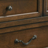 Maderne Traditional Wood Panel 5 pieces Queen Bed set with Dresser, Mirror, Nightstand and Chest T2574P204907