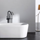 ZNTS Freestanding Bathtub Faucet with Hand Shower W1533124987