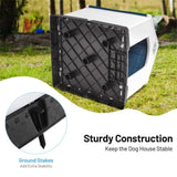 33.5" Dog House of Plastic.pet house 39343123