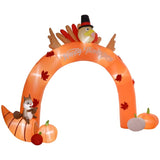 ZNTS Christmas Inflatable Gingerbread House Archway 12234103