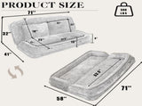 Double human dog bed,Lazy sofa ,Loveseat,Fits You & Pets,Extra Large W1628P348793