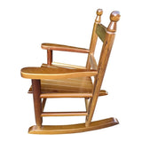 ZNTS Children's rocking oak chair- Indoor or Outdoor -Suitable for kids-Durable 88851000