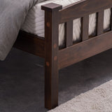 PWB-044 Cap Vertical Strip Bed Walnut Queen 90051008