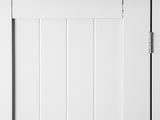 () 4-Drawer 1-Cabinet-Door Vertically Textured Painted MDF Bathroom Vanity 18772676