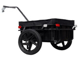 Bike Cargo with Support Bar, 600D PVC Waterproof Cover, Removable Box, Utility Bike Wagon W465P347198