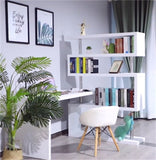 Office desk with display stand white 99892663