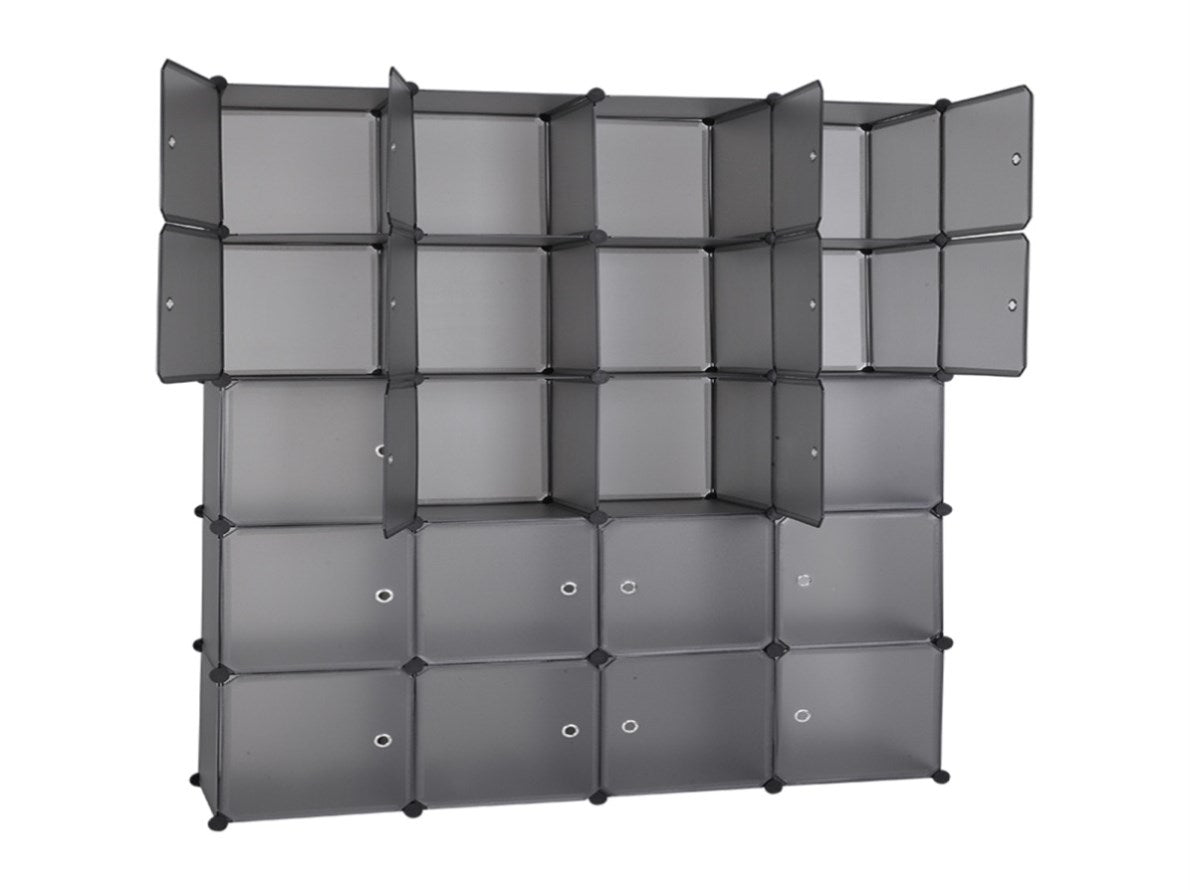 Stackable Cube Storage Design 20 Cube Organizer Stackable Plastic Cube Storage Shelves Design Multif ...