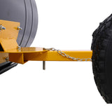 Snow Shovel with Wheels, Snow Pusher, Cushioned Adjustable Angle Handle Snow Removal Tool, 29" 41813238