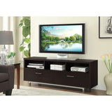 ZNTS Cappuccino 60-inch Drawer Storage TV Console B062P153847