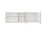 Wall Cabinet, 2 Doors, 4 Shelves B097P296857