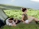 75"D x 25"W x 2.5"H sleeping pad for camping green 44937408