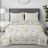 3 Pieces Mushroom Decoration Comforter Set Soft Bedding Set for Kids Down Alternative Full Size 30360995
