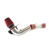 ZNTS Intake Pipe with Air Filter for 1999-2004 Ford Mustang V6 3.8L Red 34060131