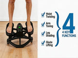 Portable Mini Stair Stepper for Home Workout, Low-Impact Elliptical Step Machine with Quiet 84391536