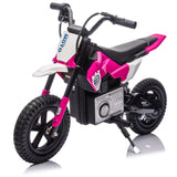 24V Kids Ride On Electric Toy Motocross Motorcycle,200W High Speed Hub Motor,Rear wheel shock W1578P225049