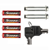 E50EA Home Use Electronic Password Steel Plate Safe Box Black 82312339