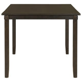 6-Piece Kitchen Dining Table Set Wooden Rectangular Dining Table, 4 Fabric Chairs and Bench Family 82897047