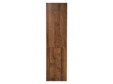 Tall Narrow Bookshelf, Slim Floor-Standing Storage Cabinet with 2 Drawers & 5 Open Shelves, Display W331P485806