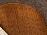 Flower-Shaped Rattan Coffee Table with Lift-Off Lid Storage, Boho-Chic Style, Perfect for Cozy W3081P464745