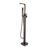 ZNTS Freestanding Bathtub Faucet with Hand Shower W1533125178