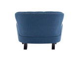 Mirod Vintage-Inspired Upholstered Lounge Chair with Nailhead Trim ,Solid Wood Legs for Stability N760P253374V