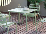 Sera square table outdoor courtyard table villa open air dining table waterproof table retro W3318P308266