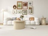 Coffee Table Set of 2 ,Round Coffee Table,Modern Side Tables Accent End Table for Living Room W688P248113