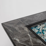 30inch Outdoor Fire Table Propane Gas Fire Pit Table with Lid Gas Fire Pit Table with Glass Rocks 07880043
