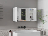Ellegrini 1-Drawer Medicine Cabinet White B06280134