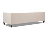 Jack 84" Modern Tuxedo Tufted Sofa, Sky Neutral Beige Polyester B2719P238409