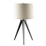 ZNTS Grey and Black Tripod Floor Lamp B062P153732