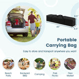 14 X 9.2 FT Pop up Canopy Tent - Gray 69058499