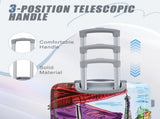 20"/24"/28" 3 pcs/set in PC Spinner Wheel Luggage, Carry on Suitcase, With Printed pattern and W2787P353587