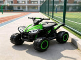 Green 12V Electric Kids ATV 4 Wheeler Ride On, Dual Motors, High Low Speed, Music & Headlights, 85033411