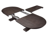 94.06 Inch Extendable Wooden Dining Table for 6 Persons,Long Expandable Curved Dining Table,Mid W2582P321482