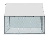 6.5 x 10 ft Large Metal Chicken Coop, Walk-in Poultry Cage Chicken Hen Run House with Waterproof 36307173