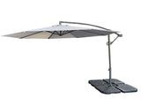 without Plastic base -10ft Offset Patio - Offset Hanging Cantilever Patio Outdoor Market W2911P277287