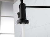 Kitchen Faucets Commercial Solid Brass Single Handle Single Lever Pull Down Sprayer SpringKitchen 44507686