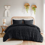 King/Cal King Clip Jacquard Comforter Set B035P203263