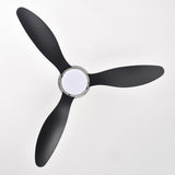 ZNTS 52'' ABS Ceiling Fan with Lights and DC Remote, DC Motor Modern Ceiling Fan with 3 ABS Fan W1592P162701