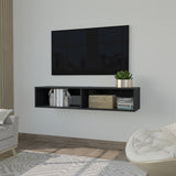 Yankton Floating TV Stand with Spacious Shelves and Cable Management B128P176173