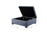 Soft Close Storage Ottoman B03548613