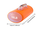 Water-filled Dumbbell Set, Adjustable Weights Dumbbell, portable Training Equipment, 20lb/pair 00626269